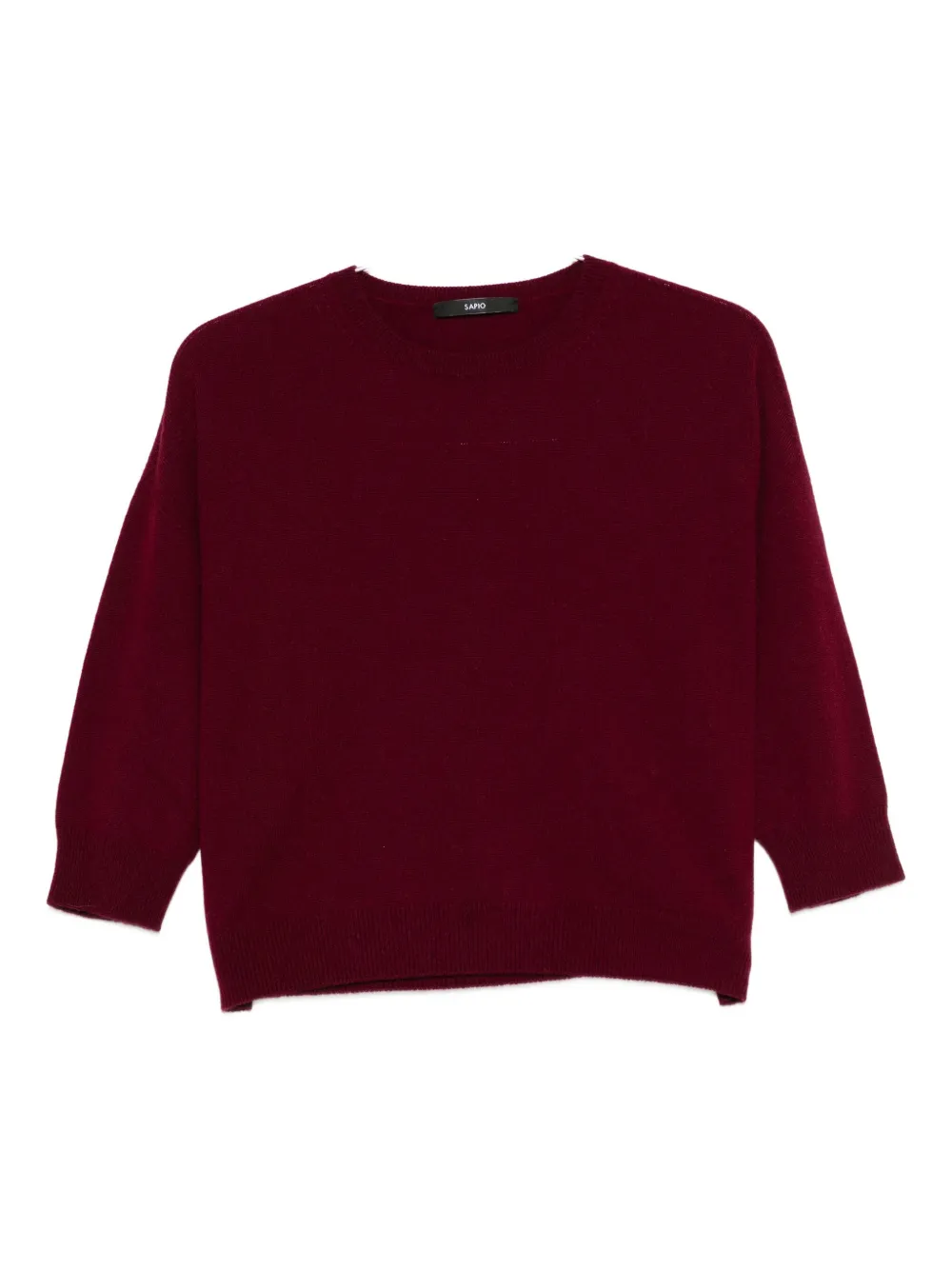 Sapio Round-neck Sweater In Red