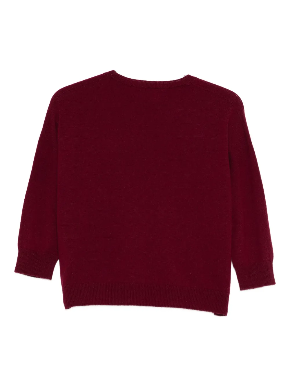 Sapio Round-neck Sweater In Red
