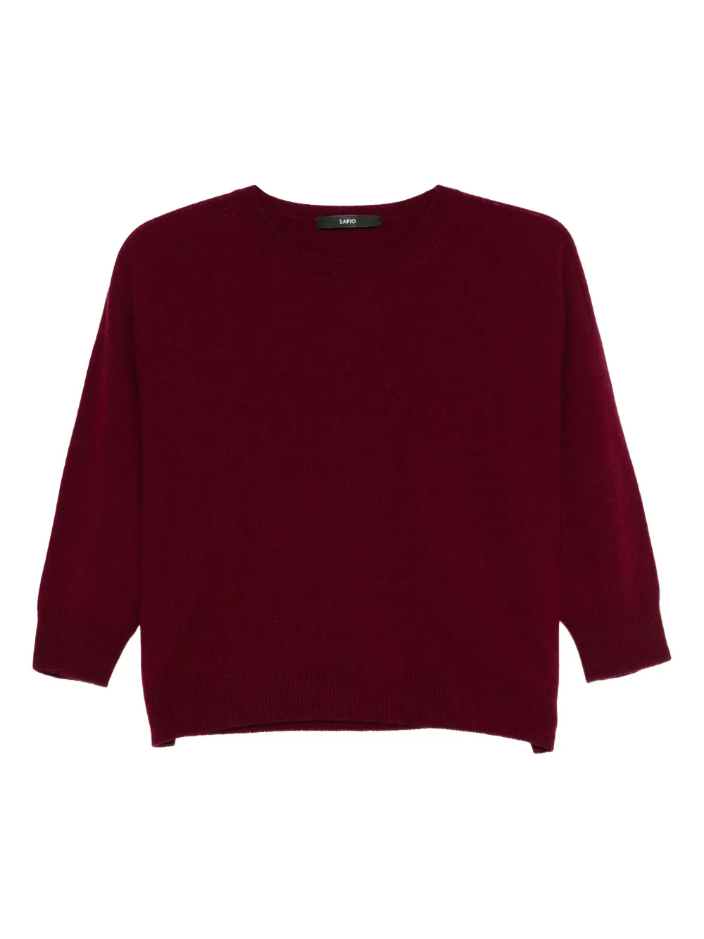 SAPIO suéter con cuello redondo | rojo | Image 1