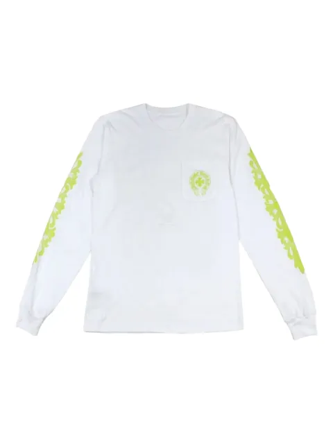 Chrome Hearts рубашка с нагрудным карманом и длинными рукавами