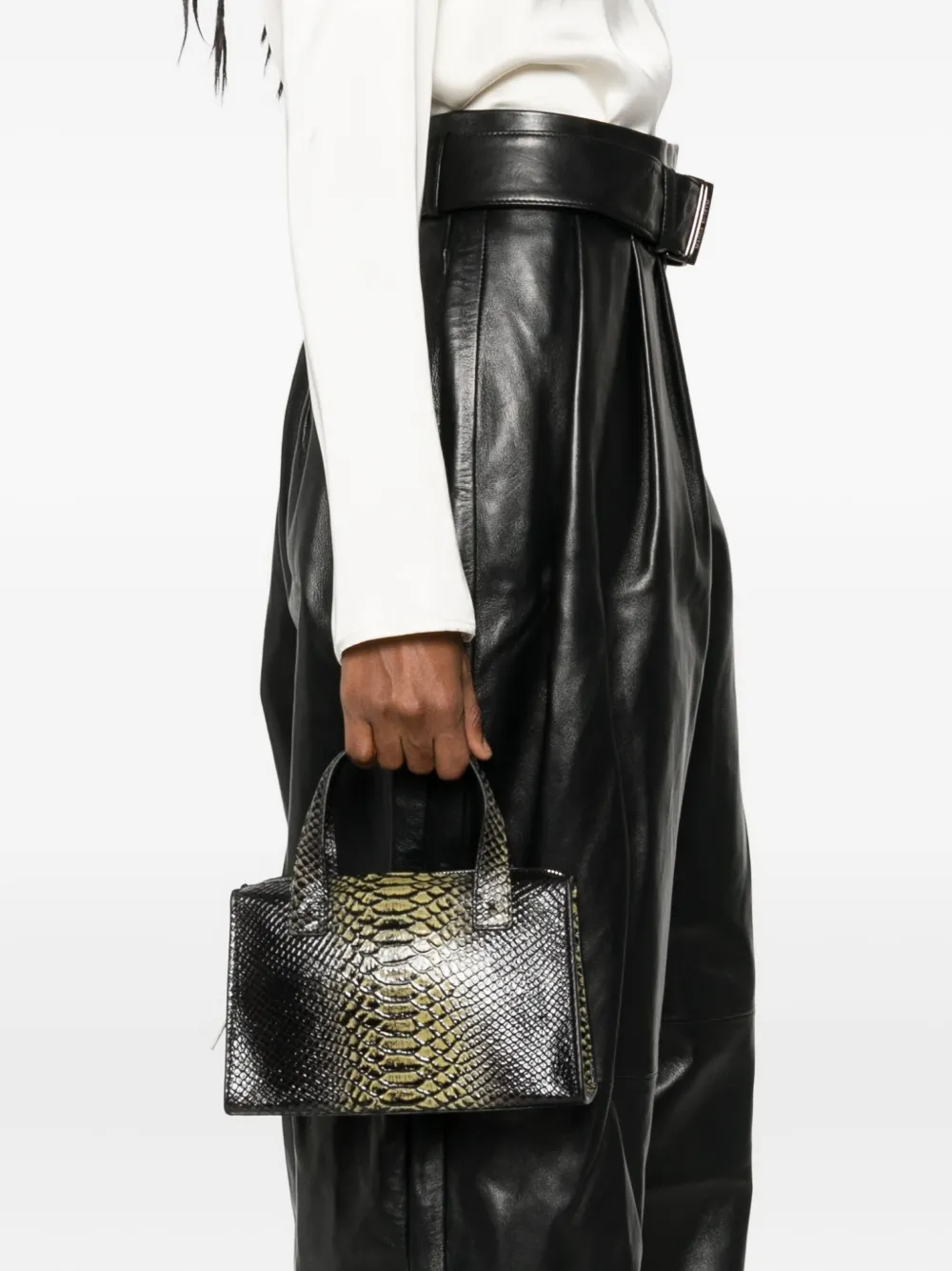 SAPIO small Pitone tote bag | Image 2