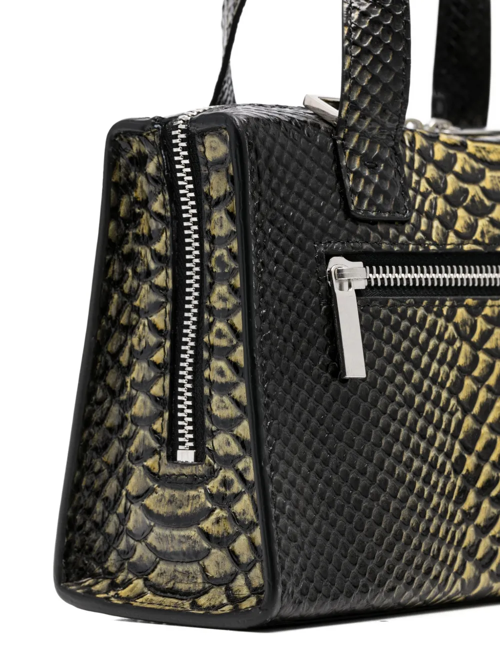 SAPIO Kleine Pitone shopper Zwart