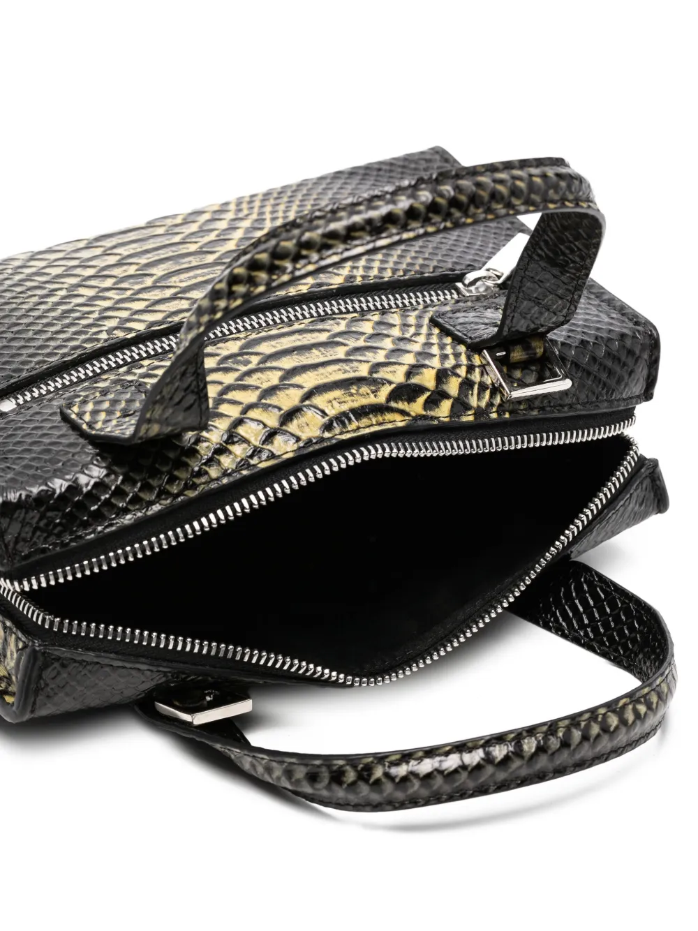 SAPIO Kleine Pitone shopper Zwart