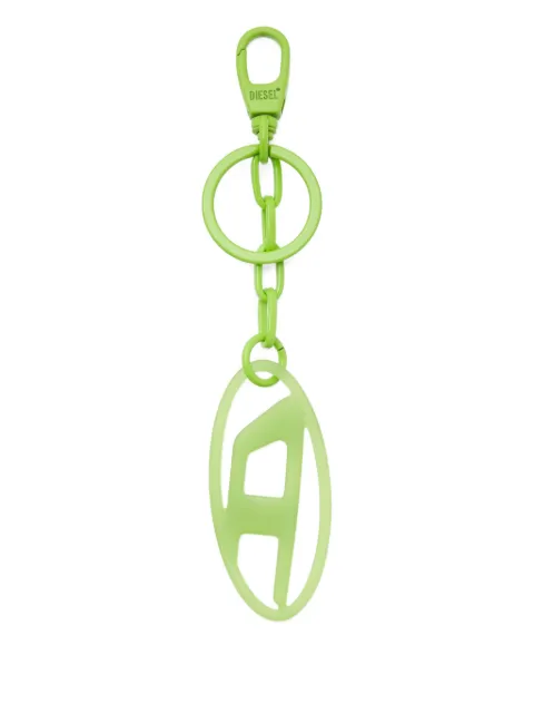 Diesel oval D charm keyring