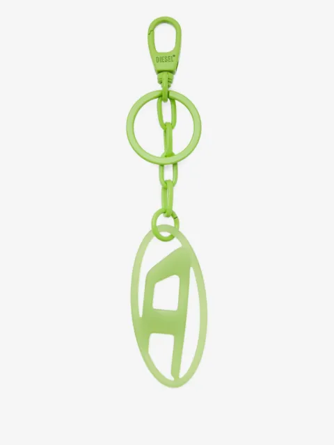 Diesel oval D charm keyring