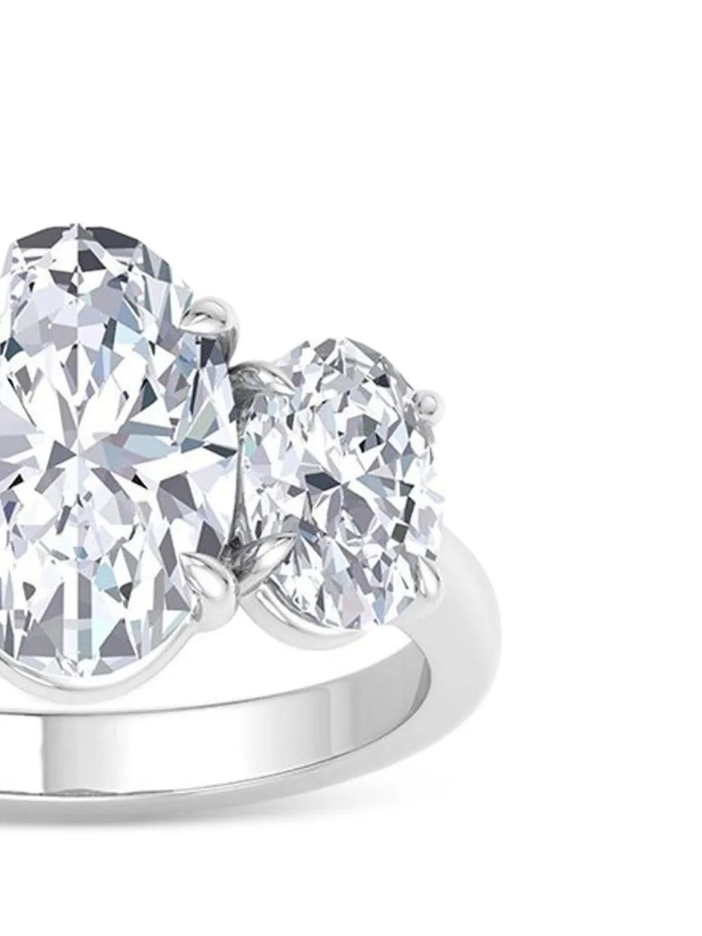 Tilla 14K white gold lab-grown diamond ring | Fine Jewelry | Image 2