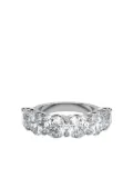 Tilla 14K white gold lab-grown diamond five stone ring - Silver