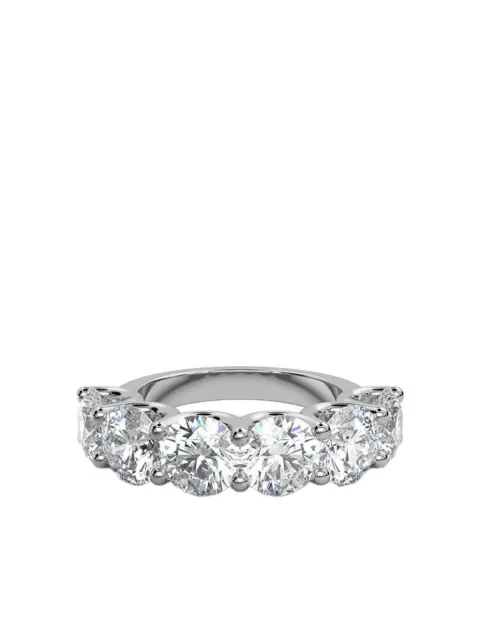 Tilla 14K white gold lab-grown diamond five stone ring