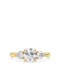 Tilla 14K yellow gold lab-grown diamond ring
