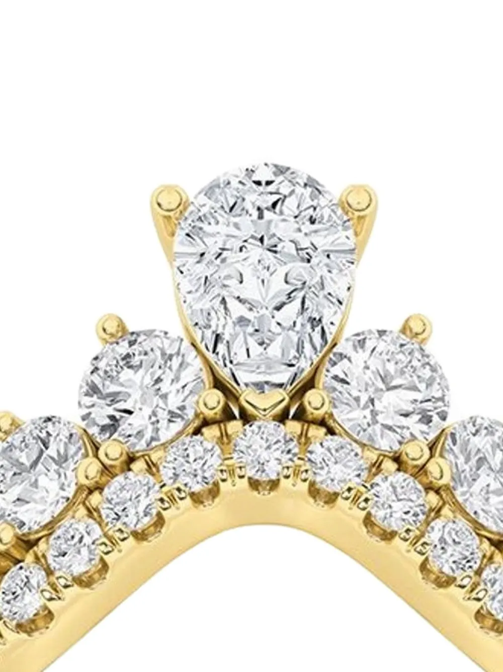 Tilla 14K yellow gold lab-grown diamond ring | Fine Jewelry | Image 2