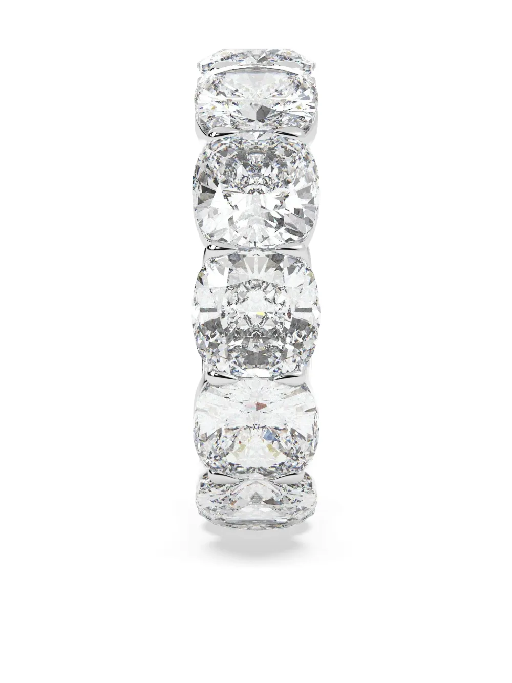 Tilla 14k White Gold Diamond Eternity Ring In Silver