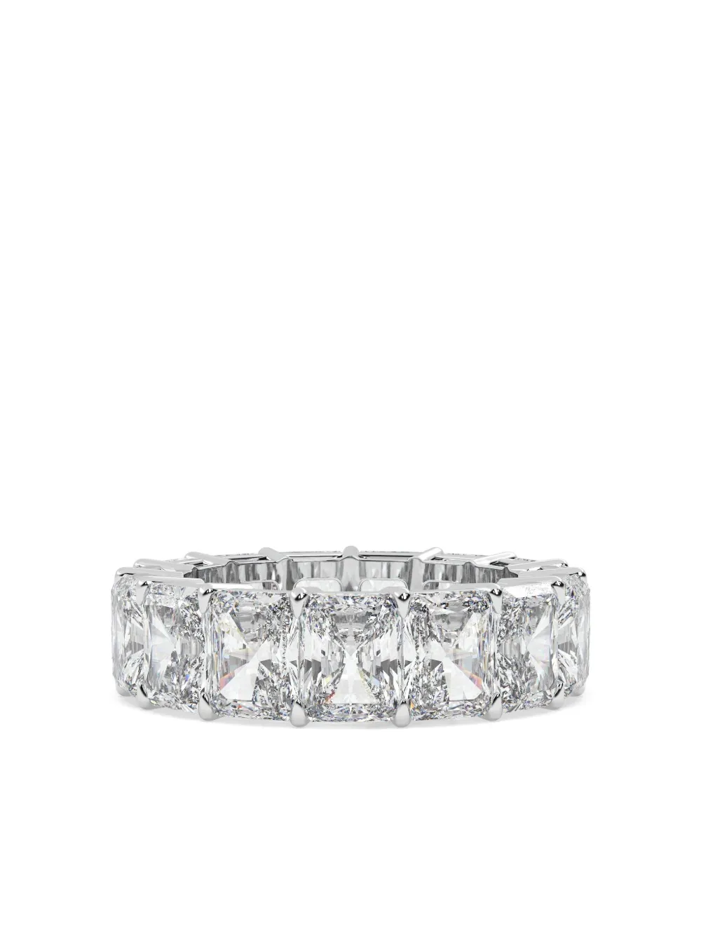 Tilla 14K white gold diamond eternity ring | Fine Jewelry | Image 2