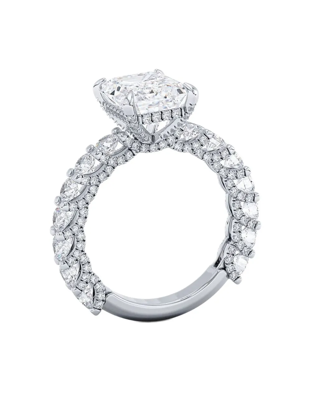 Tilla 14K white gold diamond wedding ring | Fine Jewelry | Image 2