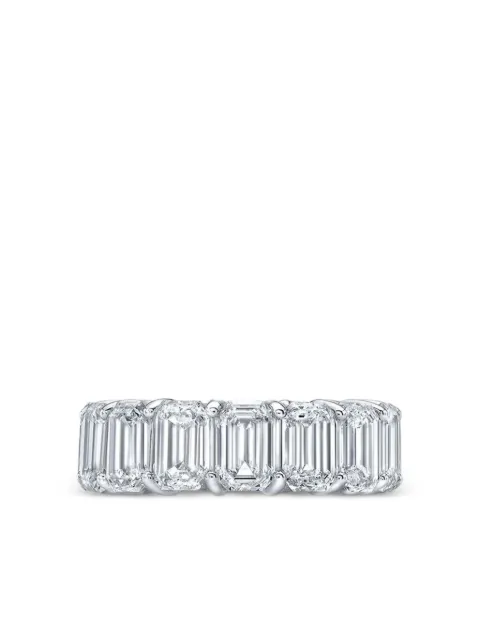 Tilla anillo en oro blanco de 14kt con diamante de laboratorio