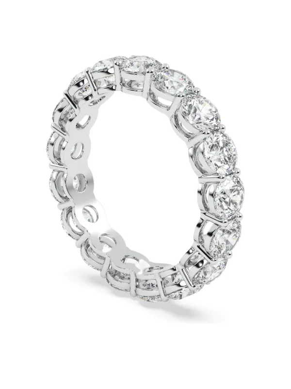 14K white gold lab-grown diamond drop earrings