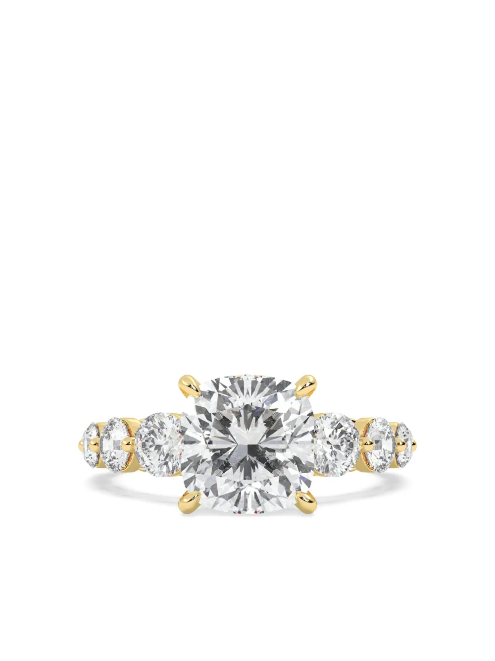 Tilla 14k Yellow Gold Diamond Ring In Metallic