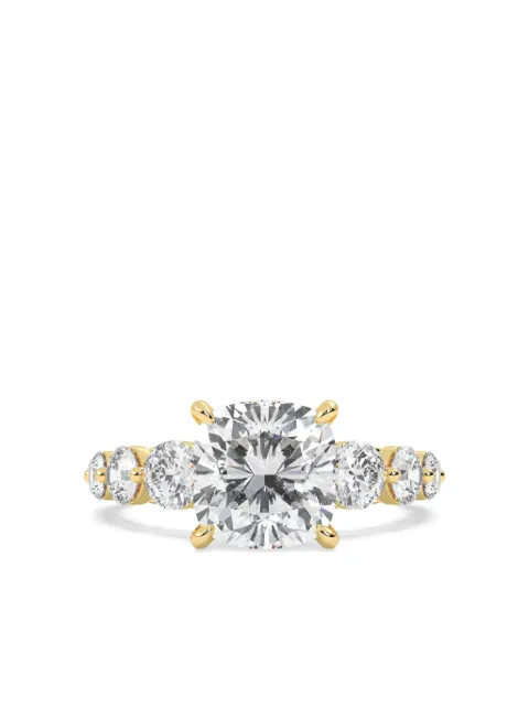 Tilla 14K yellow gold diamond ring