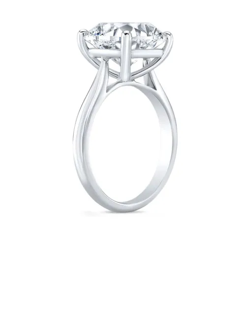Tilla 14K white gold diamond solitaire ring