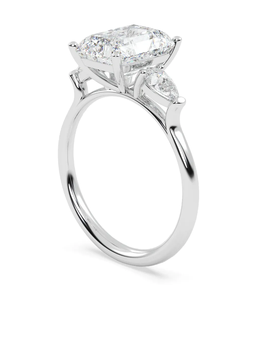 Tilla 14K white gold diamond wedding-band ring | Fine Jewelry | Image 2
