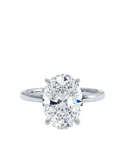Tilla 14K white gold lab-grown diamond solitaire ring