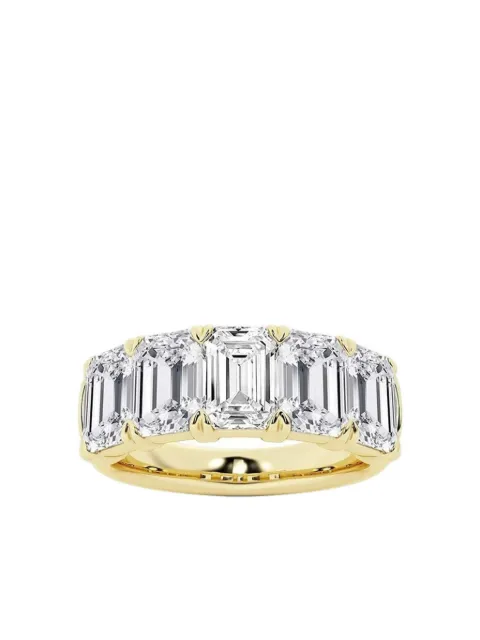 Tilla 14kt Eternity-Gelbgoldring mit Diamant