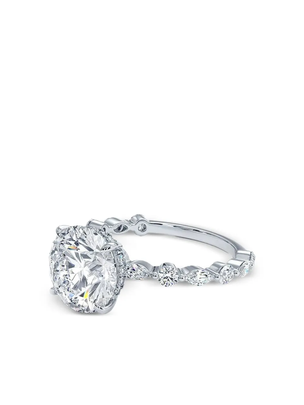 Tilla 14K white gold diamond cocktail ring | Fine Jewelry | Image 2