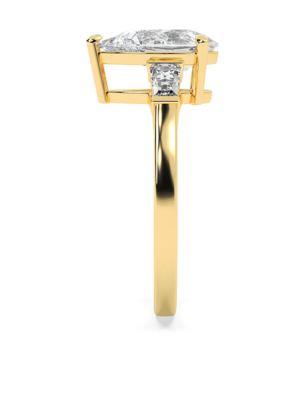 Tilla 14k Yellow Gold Diamond Ring In Gold
