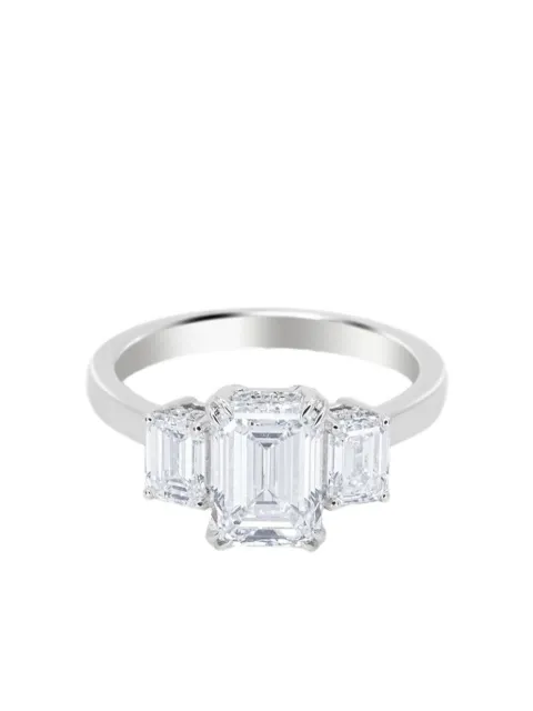 Tilla bague en or blanc 14ct pavée de diamants