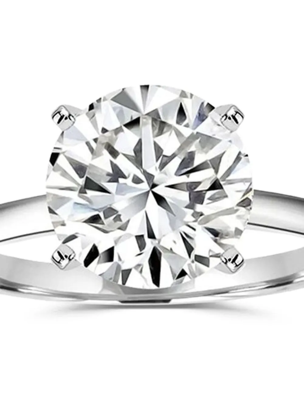 Tilla 14K white gold solitaire diamond ring | Image 2