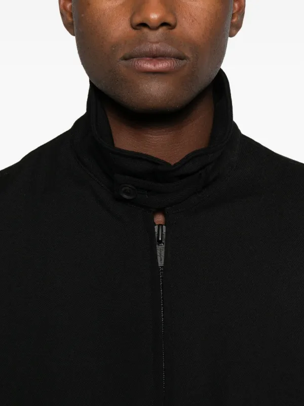 Yohji Yamamoto Wool Shirt Jacket | Black | FARFETCH
