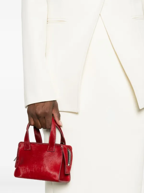 SAPIO Mini zip-pocket Tote Bag | Red | FARFETCH BN