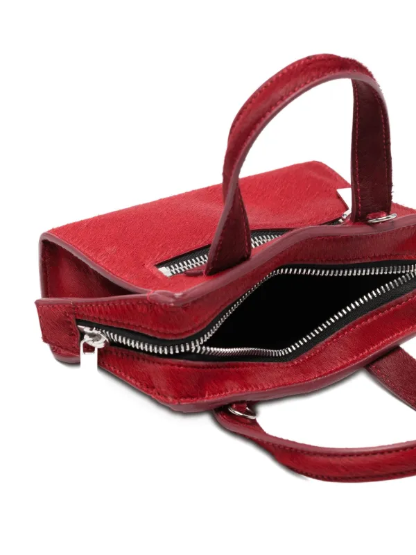 SAPIO Mini zip-pocket Tote Bag | Red | FARFETCH BN