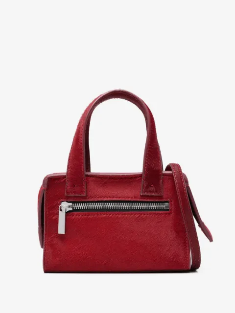 SAPIO tote corto con bolsillo y cierre