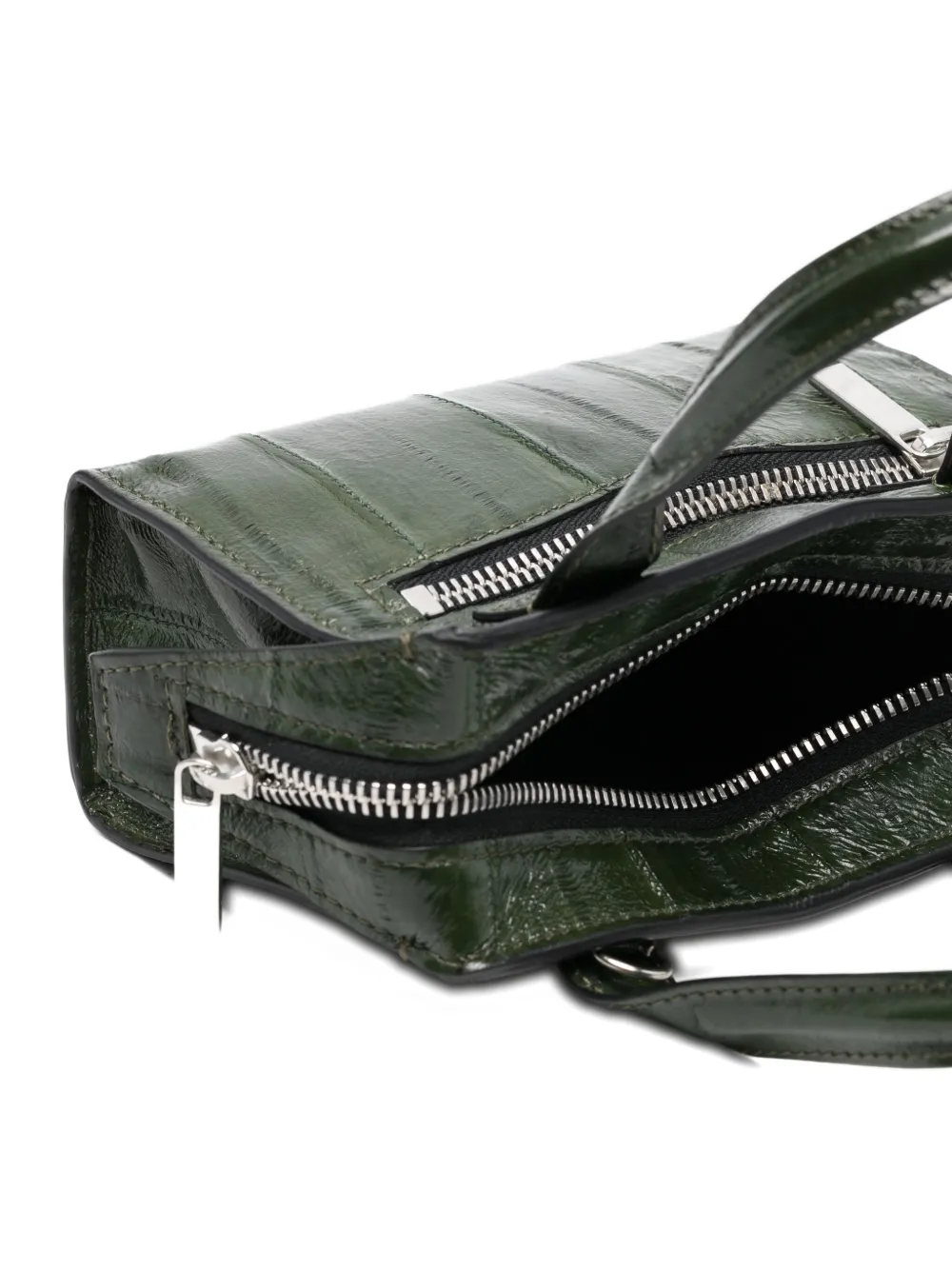 Sapio Mini Top-handles Tote Bag In Green