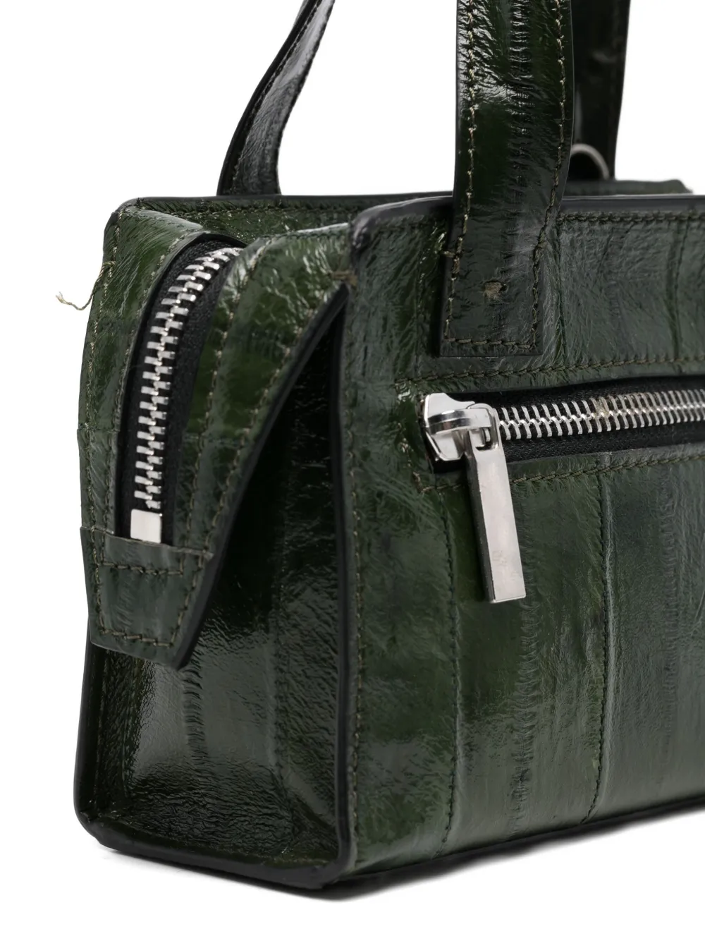Sapio Mini Top-handles Tote Bag In Green