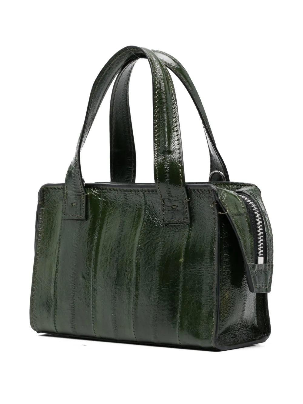 Sapio Mini Top-handles Tote Bag In Green