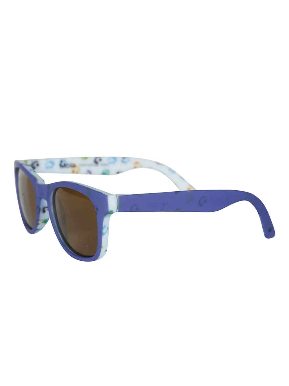 Molo Zonnebril met rechthoekig montuur - Blauw
