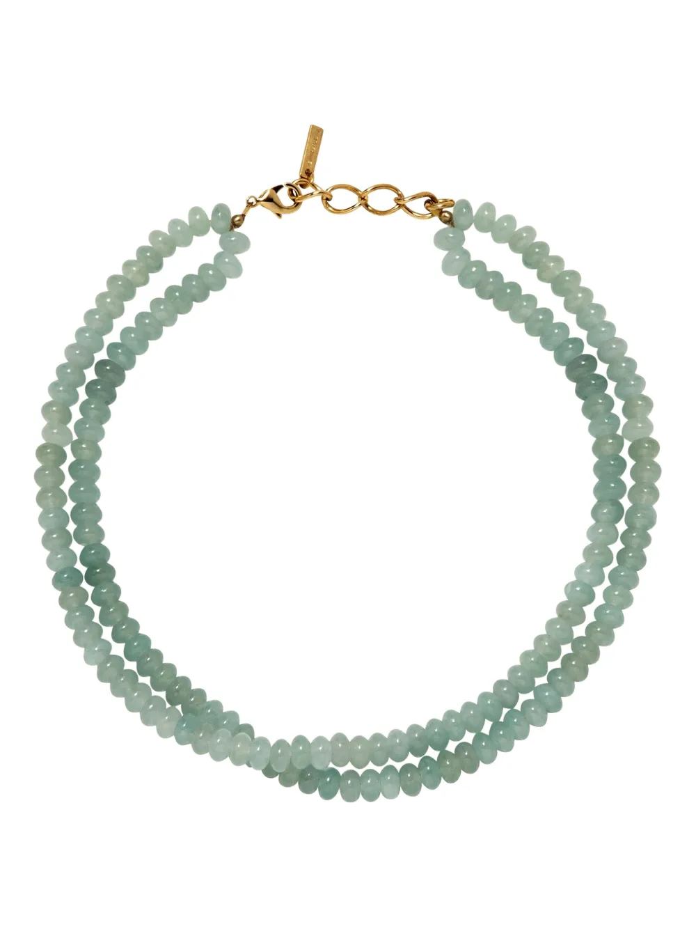 Jennifer Behr Veronica Quartz Necklace In Green