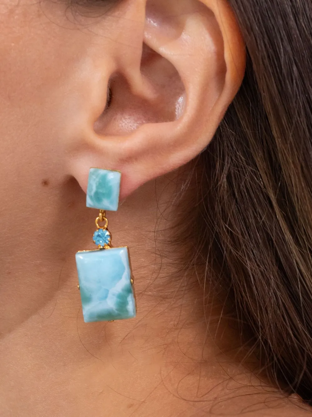 Jennifer Behr Joliel Earrings In Gold