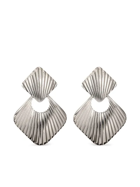 Jennifer Behr Demetra ridged earrings