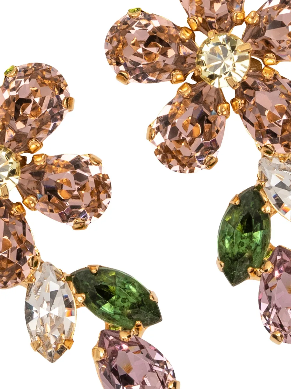 Jennifer Behr Odelia Flower Earrings In Gold