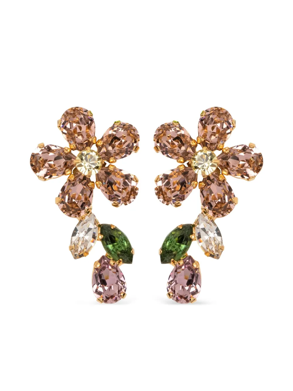 Jennifer Behr Orecchini a fiore Odelia - Oro