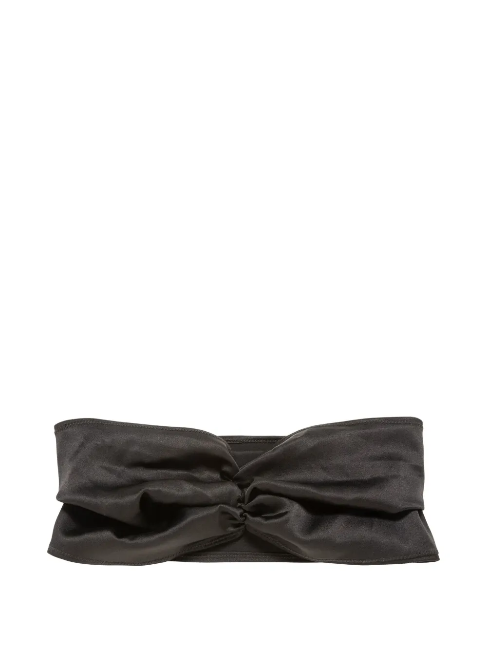 Jennifer Behr Norma Twisted Head Wrap In Black