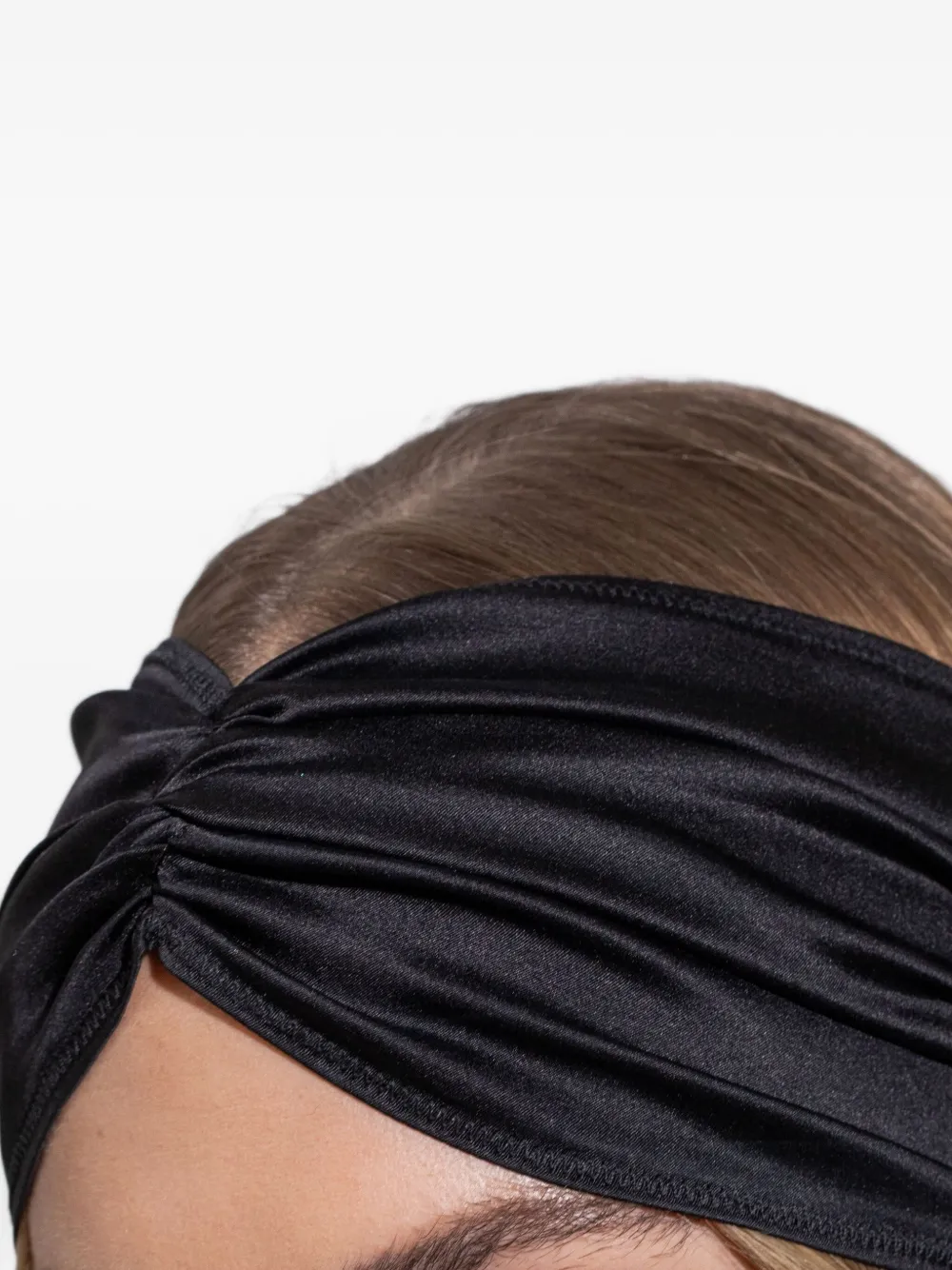 Jennifer Behr Norma Twisted Head Wrap In Black
