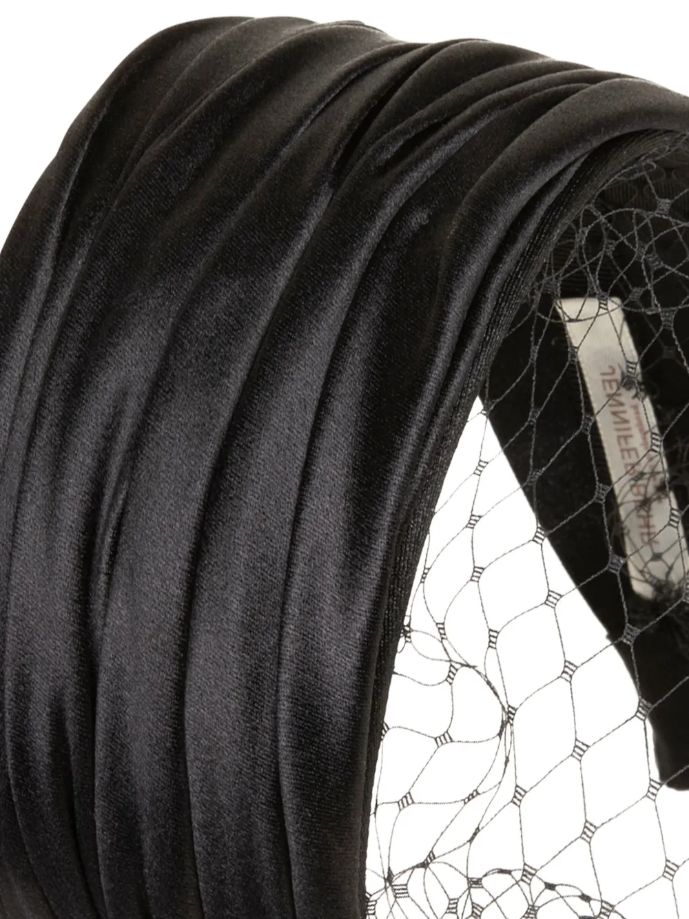 Jennifer Behr Jacqueline Voilette Hair Accessory In Black