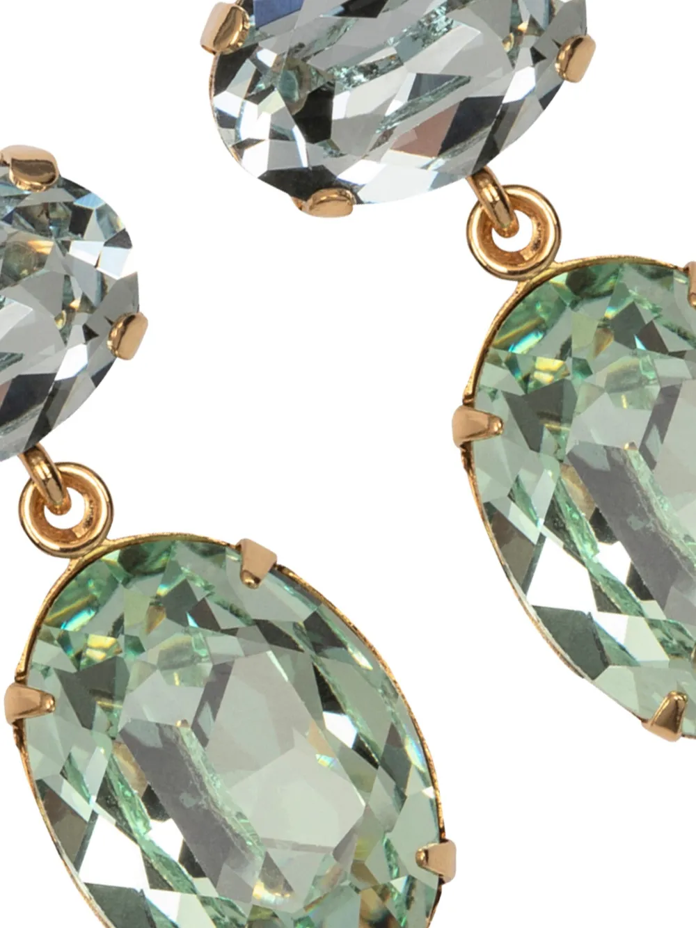 Jennifer Behr Lenora Oval Earrings In Gold