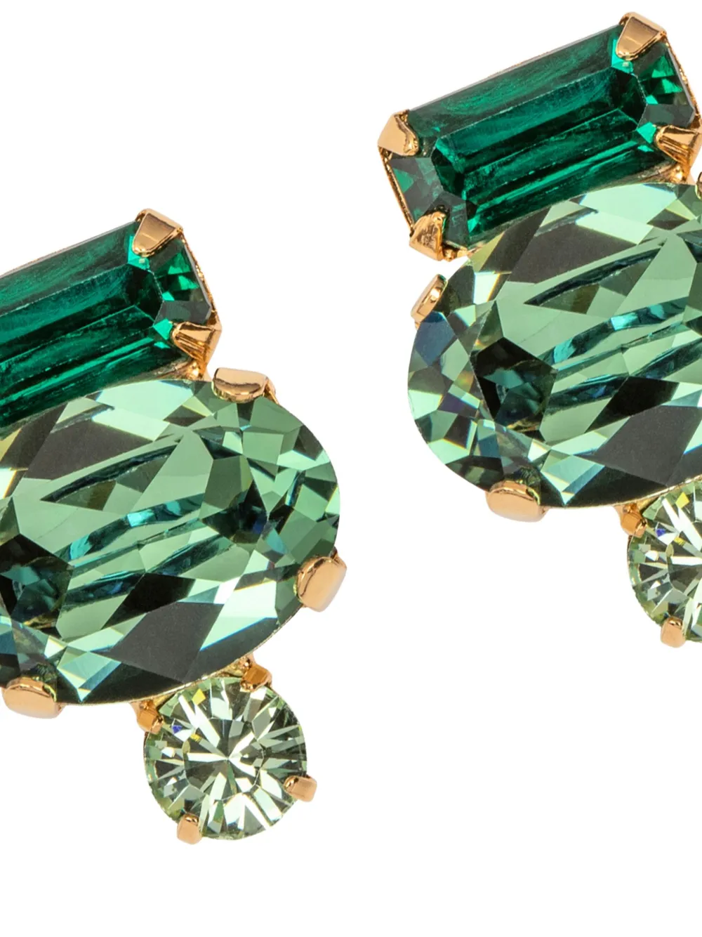 Jennifer Behr Cleo Earrings In Green