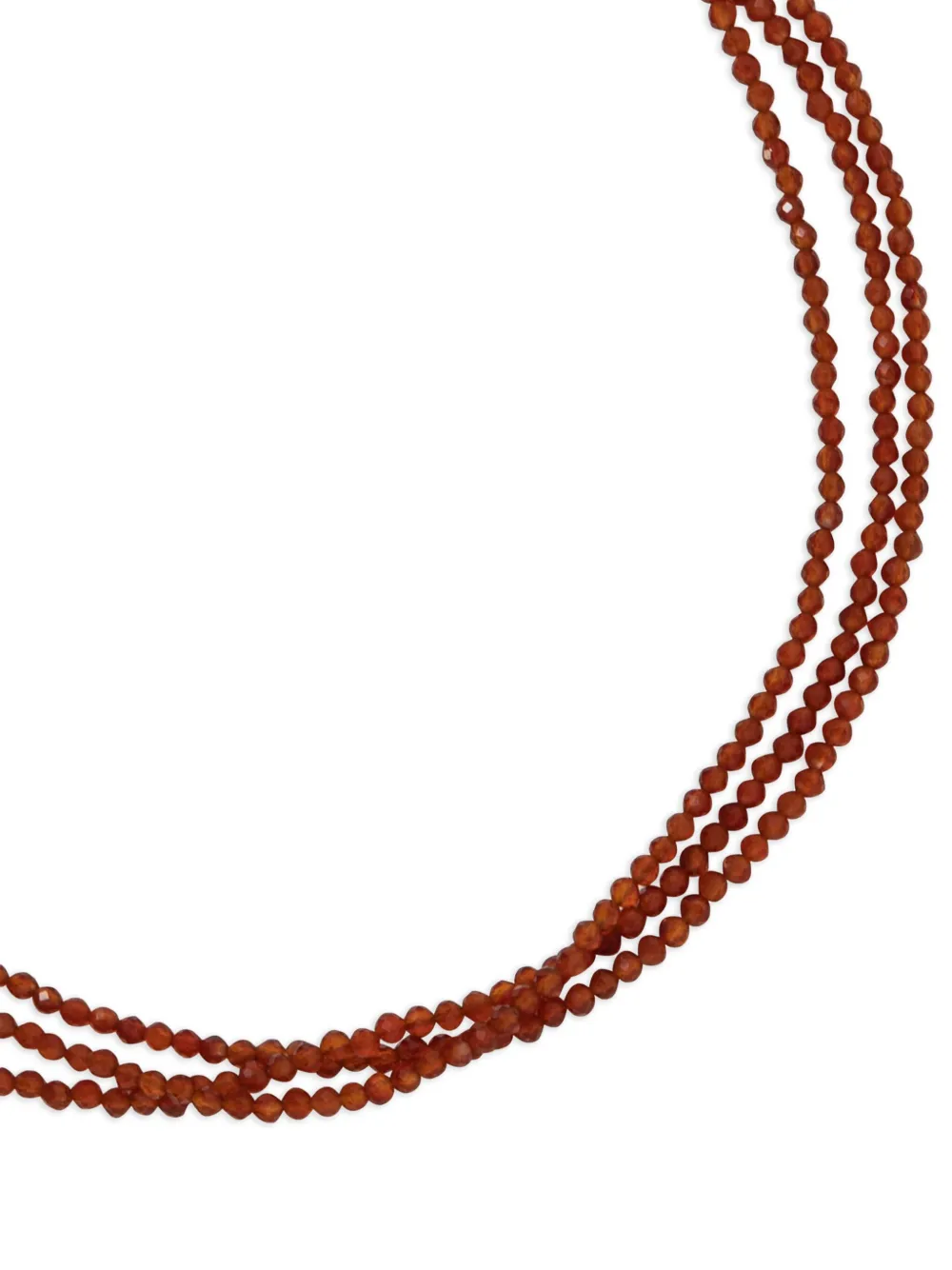 Jennifer Behr Lisette Beaded Necklace In Brown