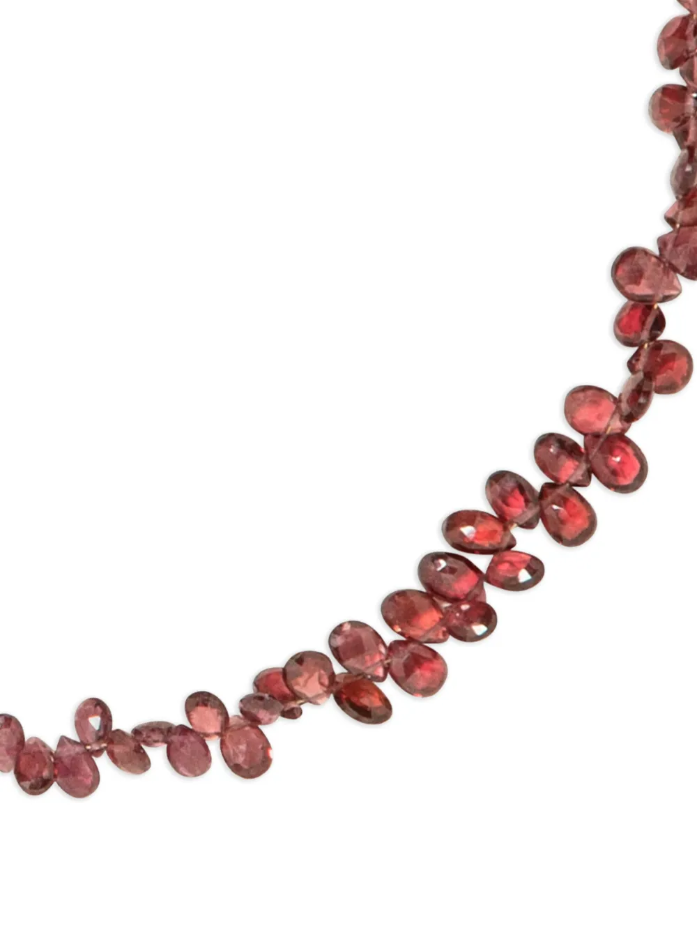 Jennifer Behr Bernadette Plated Necklace In Brown