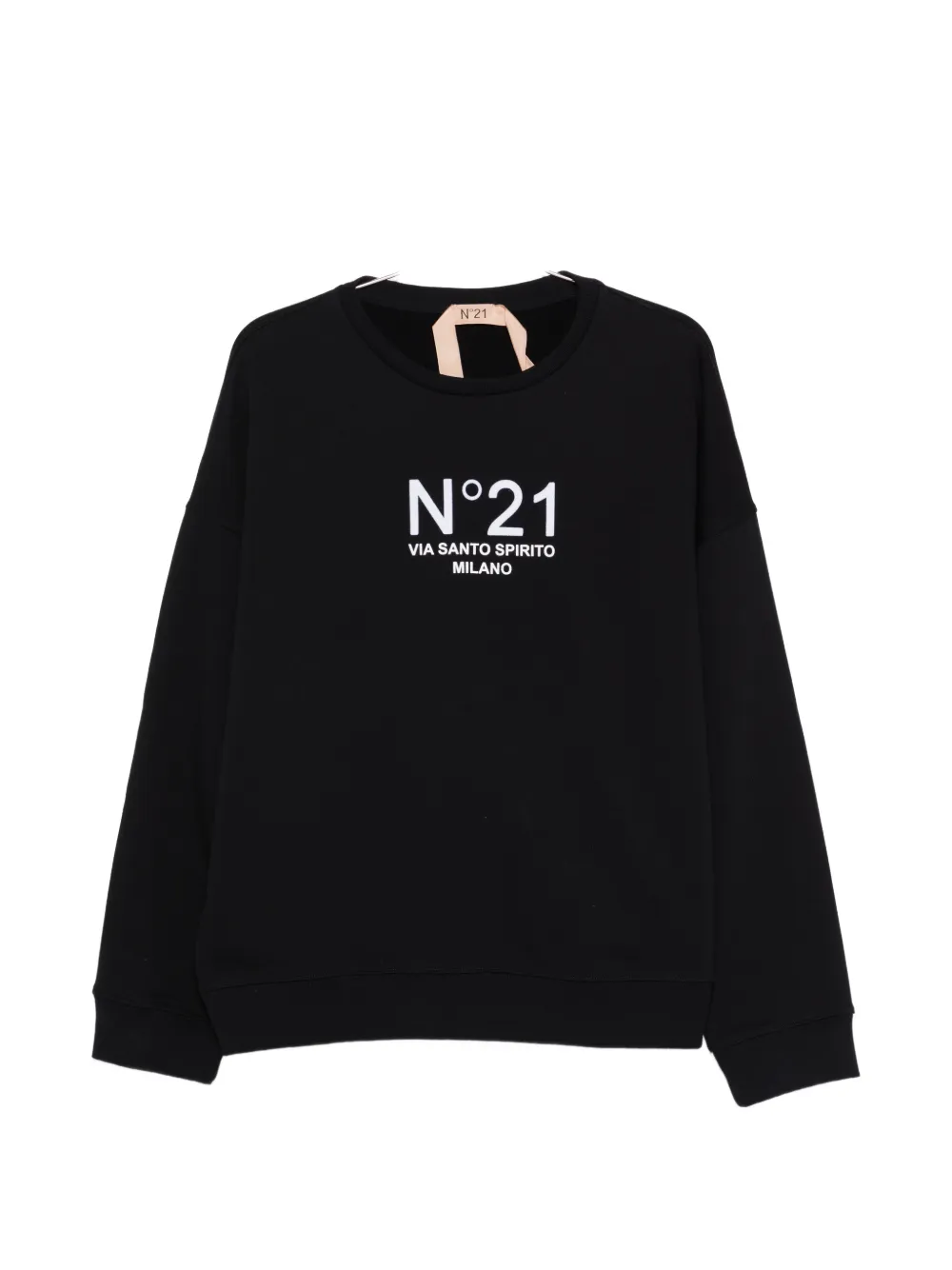 N°21 Logo Sweatshirt In Black